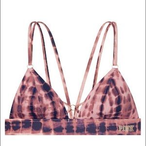 NEW! VS PINK Bonded Triangle Bralette